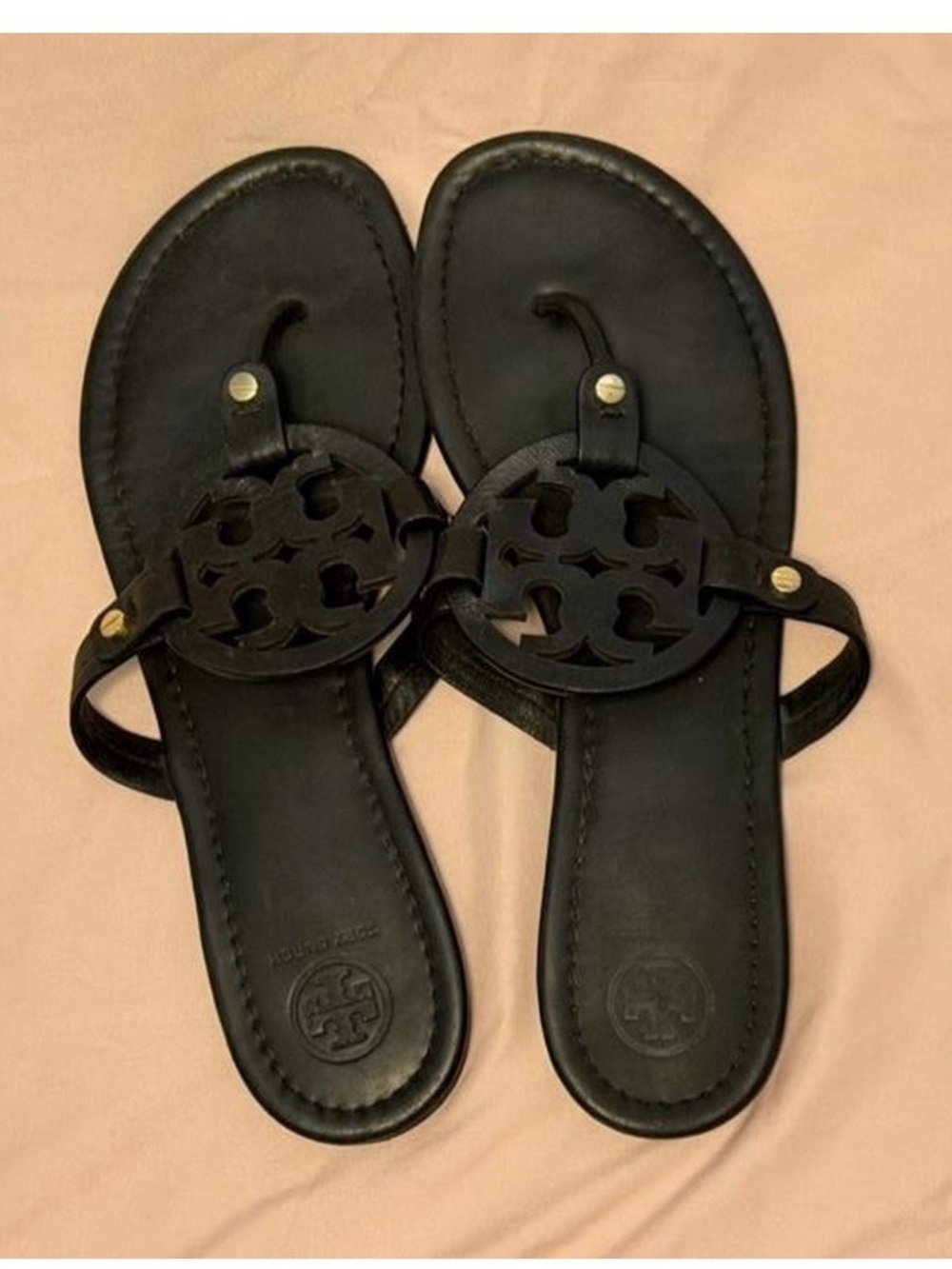 Tory Burch Women's Miller Sandals Black 9.5